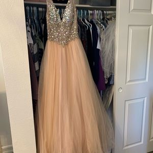 Prom dress bought from David’s bridal.